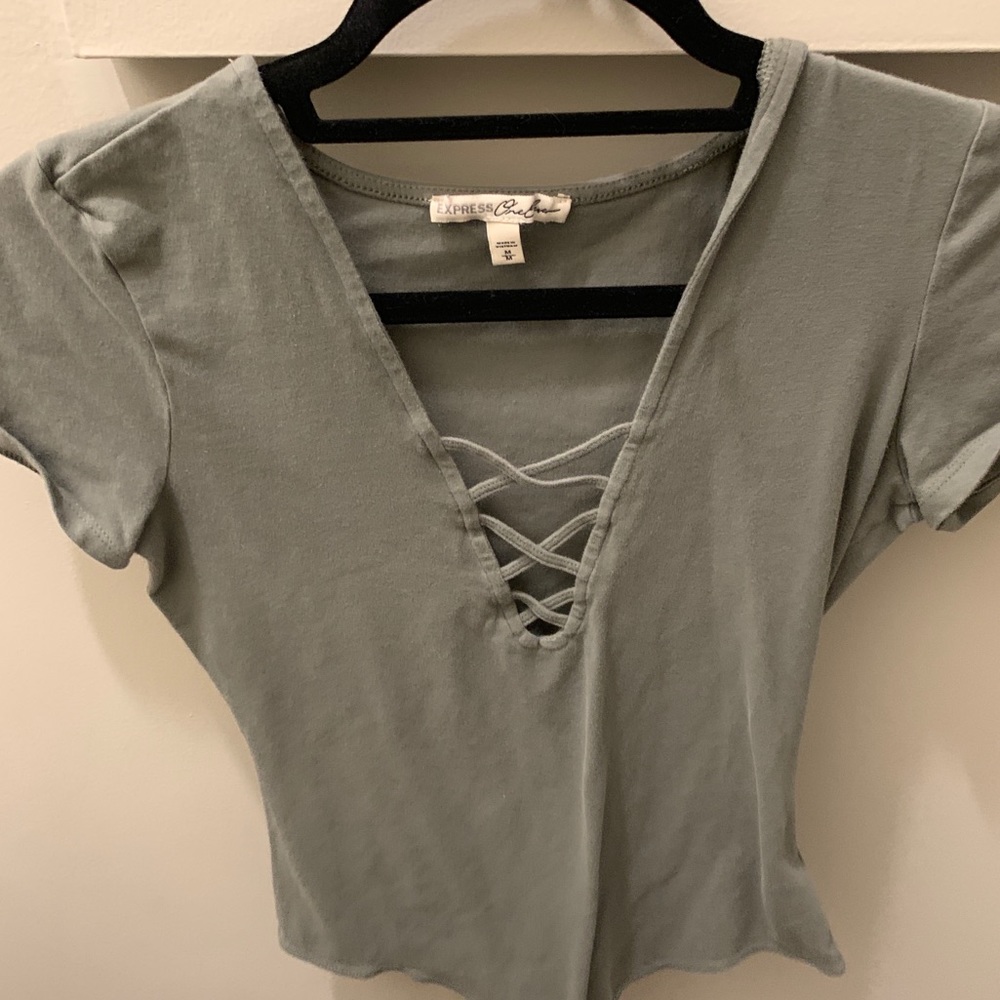 Green express body suit